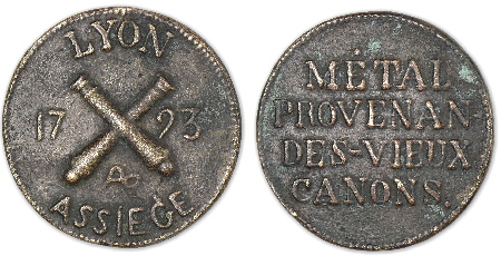 Monnaies du siège de Lyon