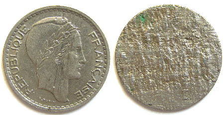 Monnaies de la 4ième République, la type de Turin