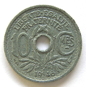 Monnaies du Gouvernement Provisoire, type Lindauer