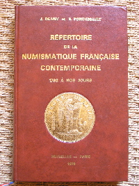 B. Poindessault, répertoire de la numismatique française